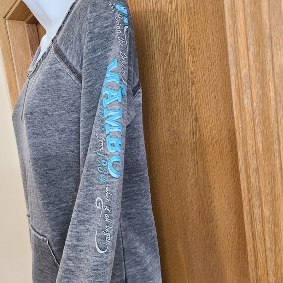 Mambo Australia Gray Fleece Sweatshirt M - Picture 3 of 5